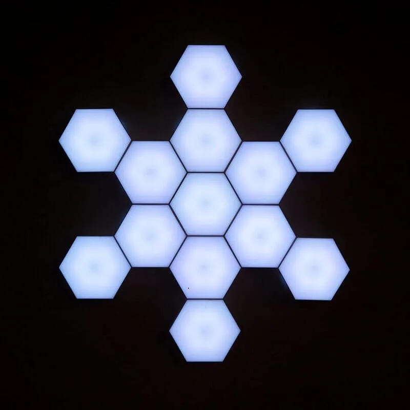 Фигура "звезда" из модульного светильника