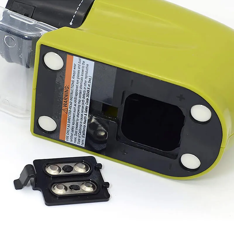 Отсек для батареек электроножеточки «Острые грани»