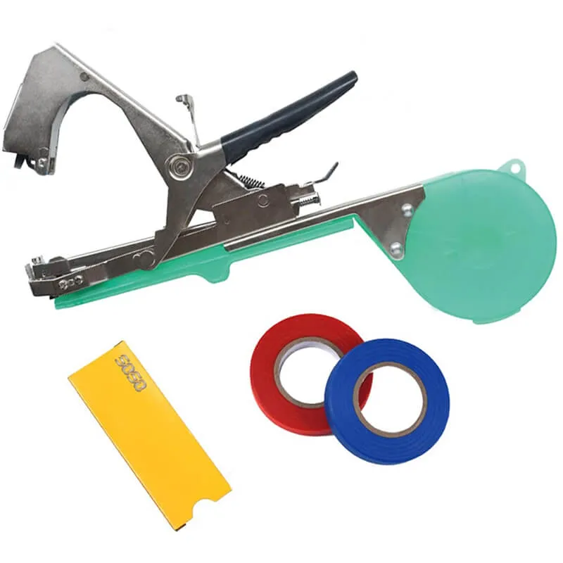 Тапенер для подвязки растений, 2 ленты и упаковка скоб