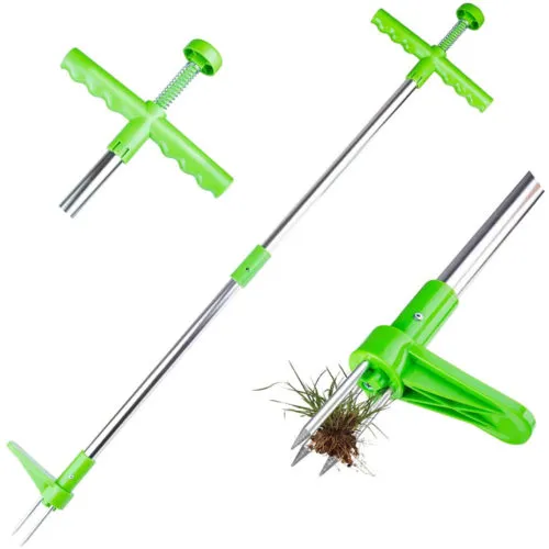 Инструмент для удаления сорняков крупный план