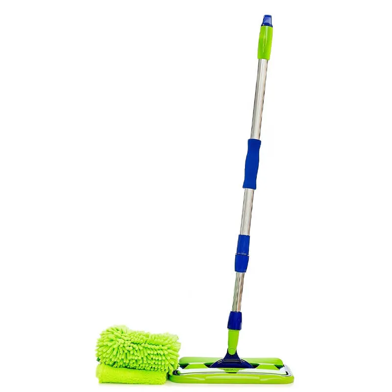 Швабра Aquamatic Mop в собранном видео с насадками