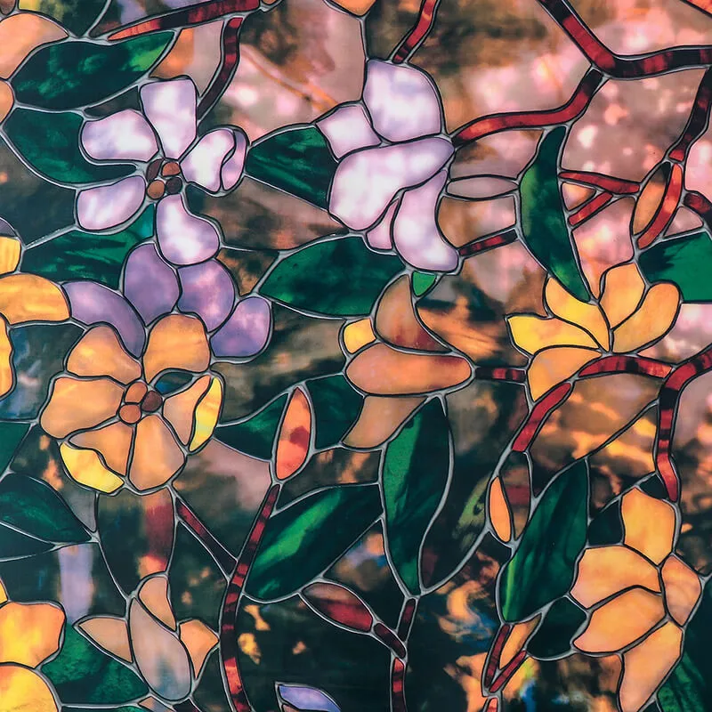 Плёнка витражная «Сакура»