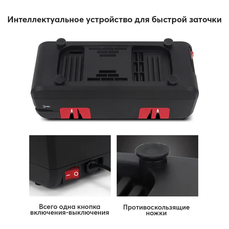 Органы управления и безопасность ножеточки Home Master