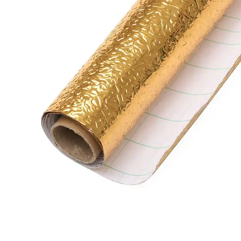 Рулон золотой плёнки Новая жизнь