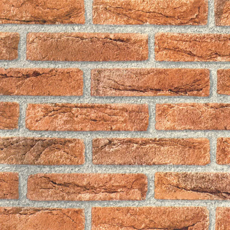 Текстура "Красный кирпич" интерьерной плёнки SCF