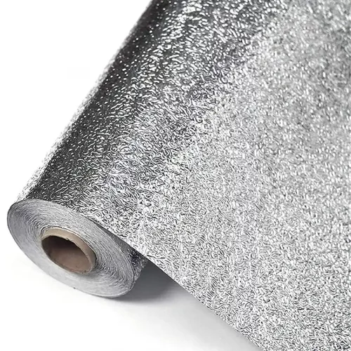 Рулон алюминиевой фольги-стикер