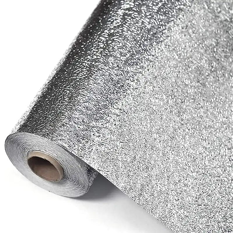 Рулон алюминиевой фольги-стикер