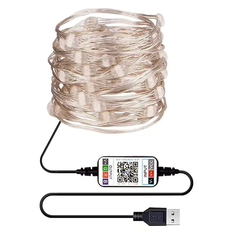 Выключенная Bluetooth-гирлянда Encora Xmas Lights