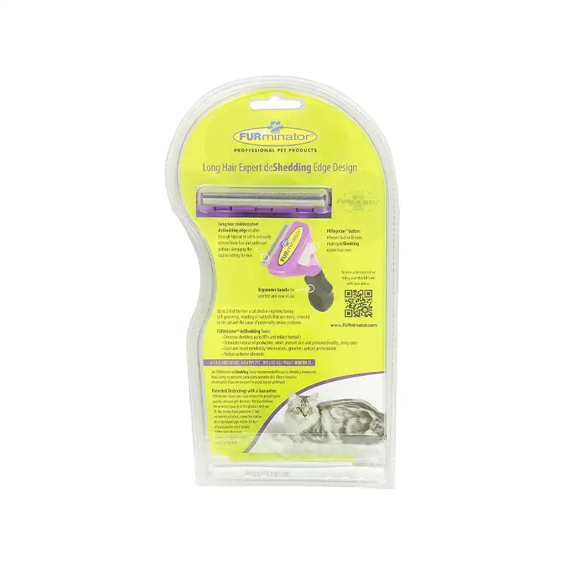 Фурминатор в упаковке вид сзади