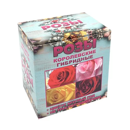Гибридные королевские розы упаковка
