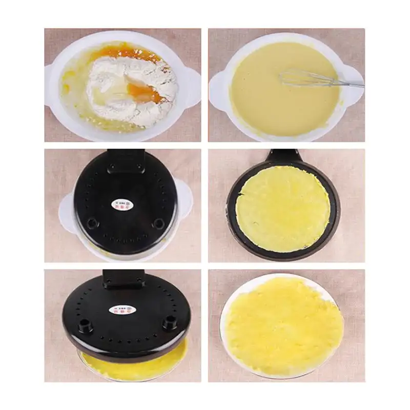 Способ приготовления блинов на электрической блиннице