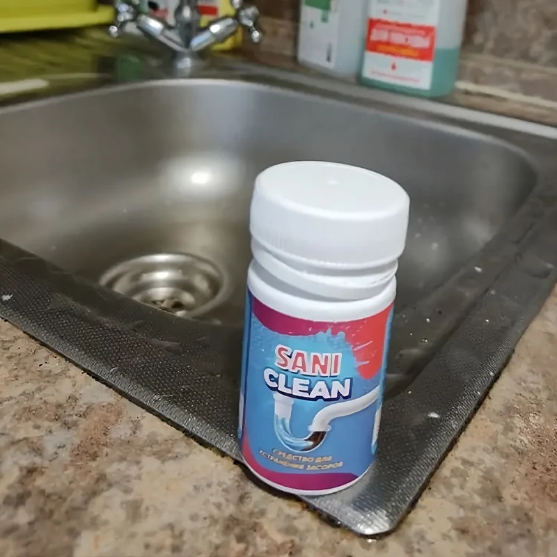 Средство от засоров раковин SaniClean