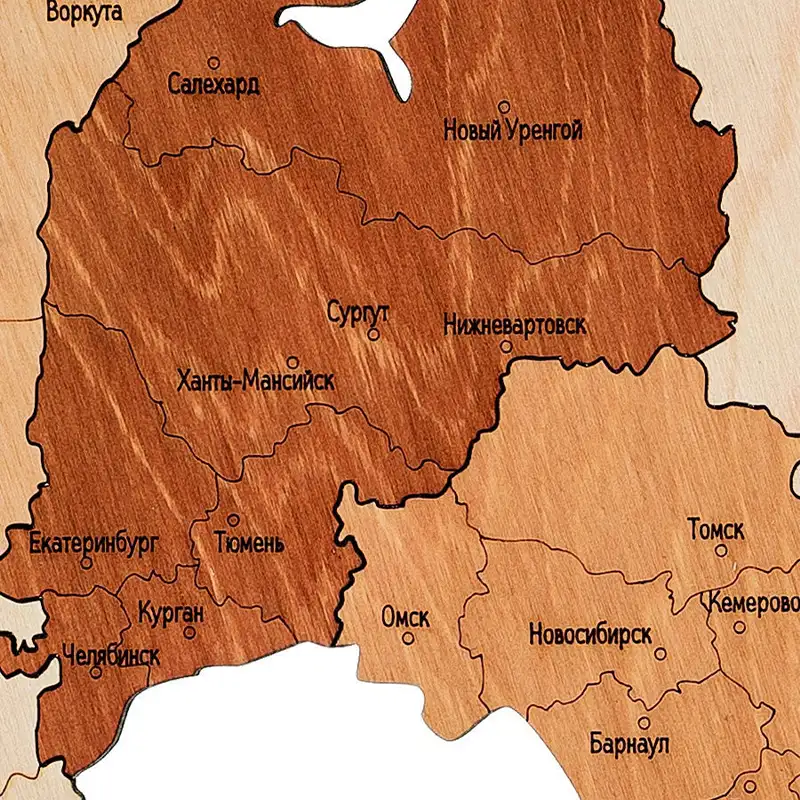 Собранный пазл близко