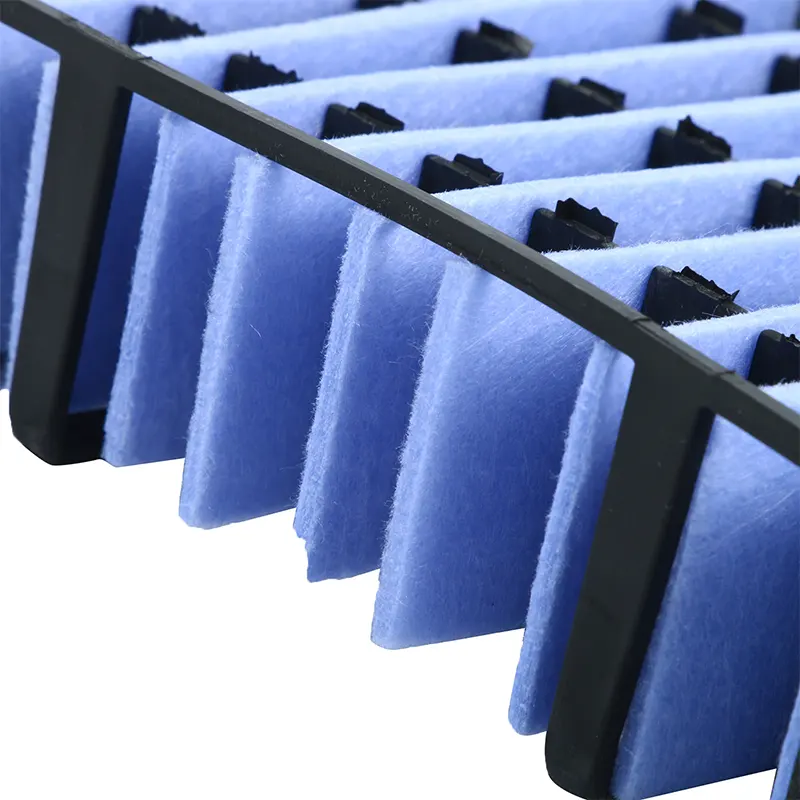 Сетка валжнителя синяя вид близко