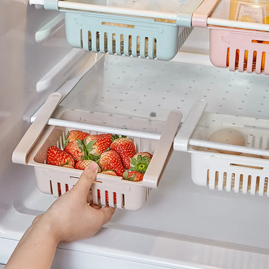 Клубника в пластиковом оргайнайзере