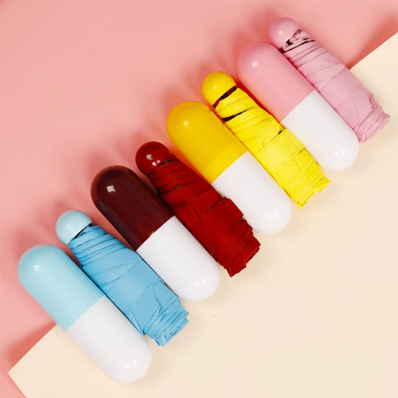 Все цвета мини-зонтов и капсул