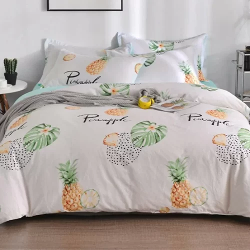 Постельное бельё с ананасами