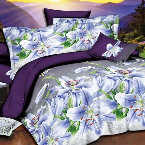 Постельное бельё с лилиями