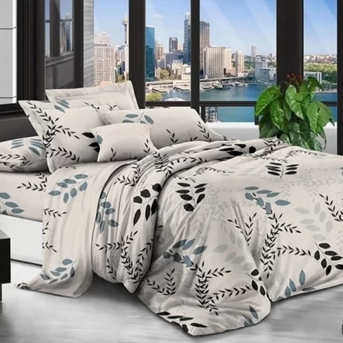 Постельное бельё с принтов луговые травы