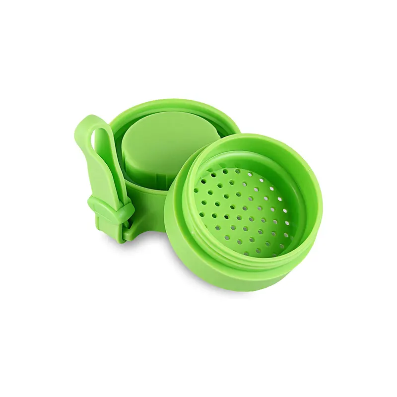 Крышка-фильтр зелёного блендера для смузи