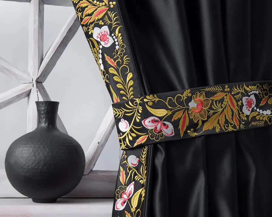 Подхват для чёрных штор Шарлиз