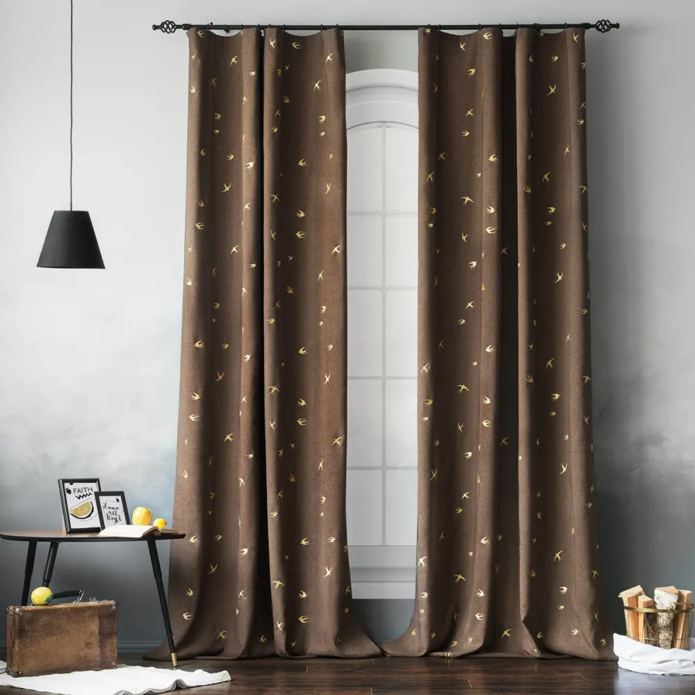 Шоколадные шторы Прайм