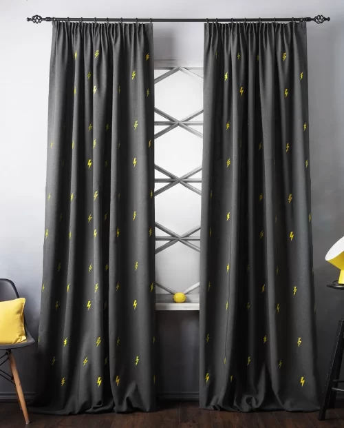 Шторы Флэш мокрый асфальт