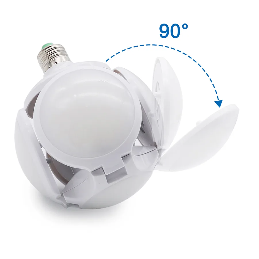 Поворот секции лампы на 90 градусов