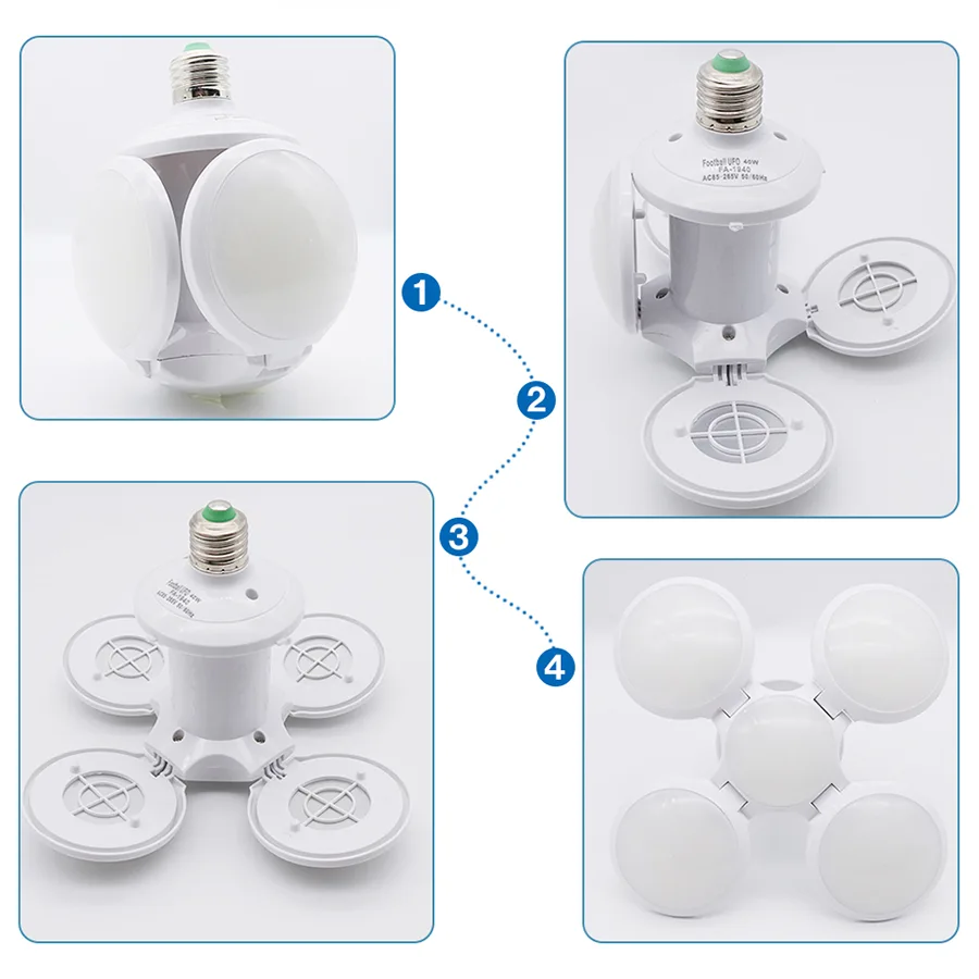 Как отрывается раскладная лампа