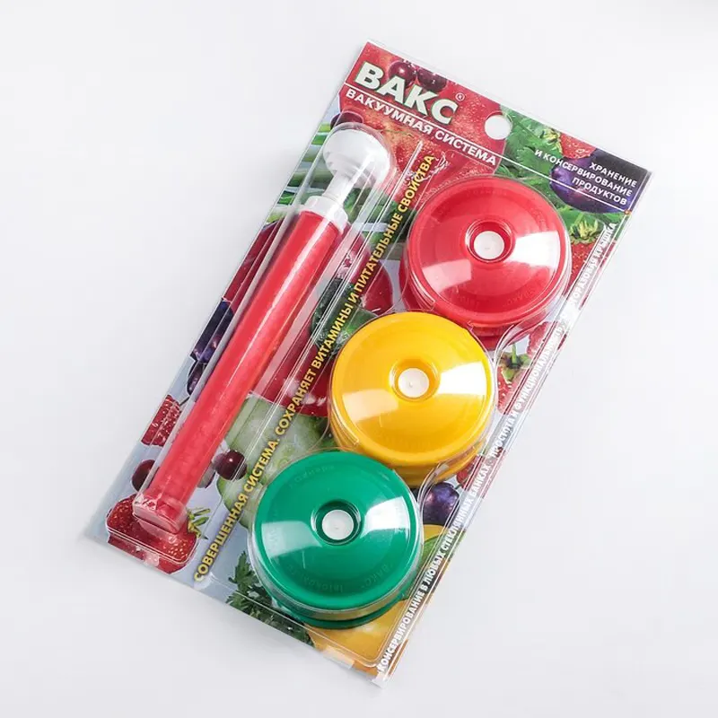 Вакуумные крышки Вакс в упаковке