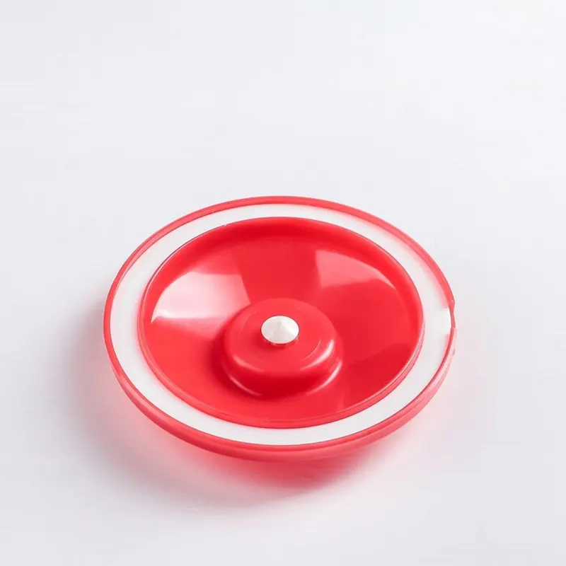 Внутренняя часть красной вакумной крышки Вакс