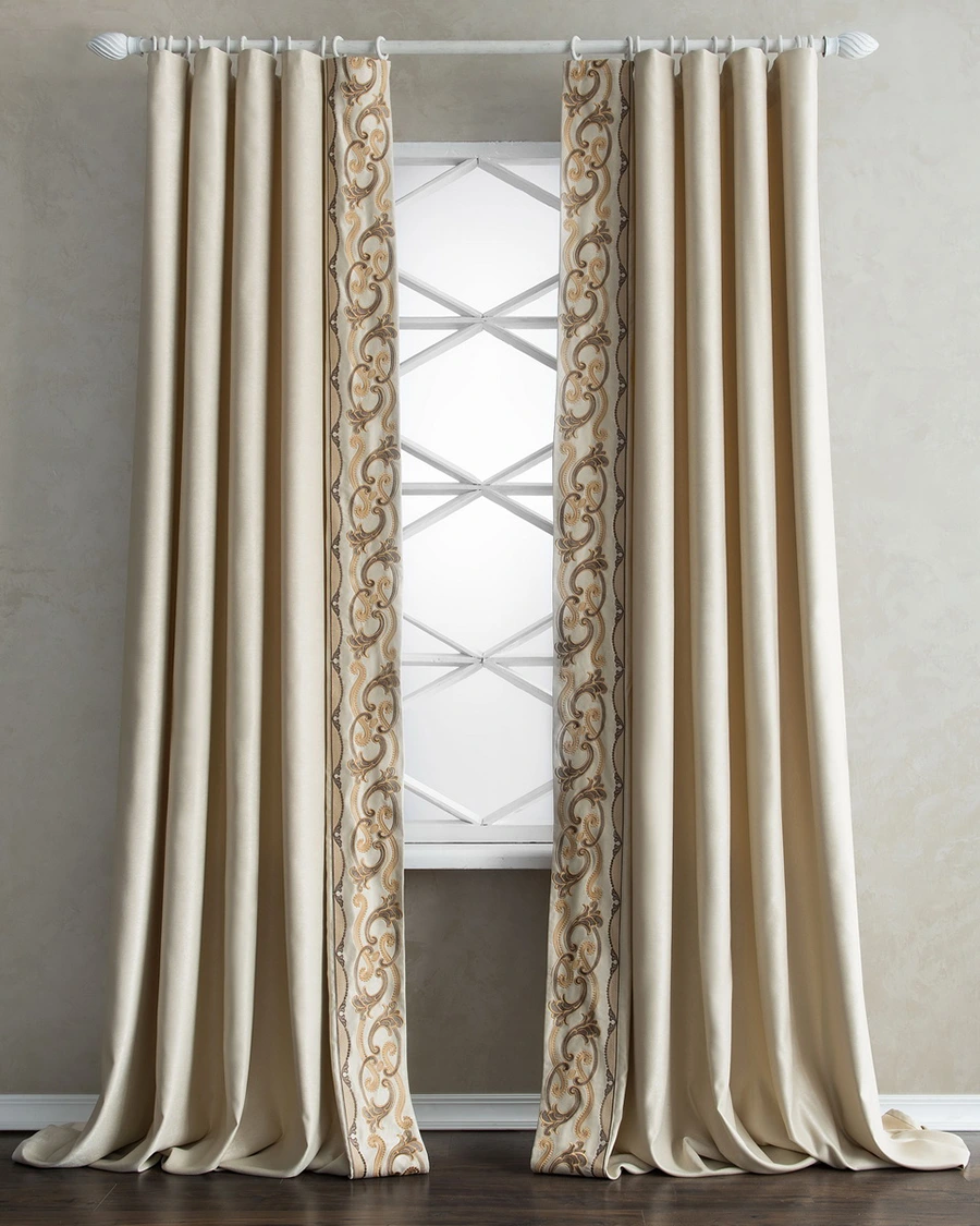 Шторы Валери бежевые
