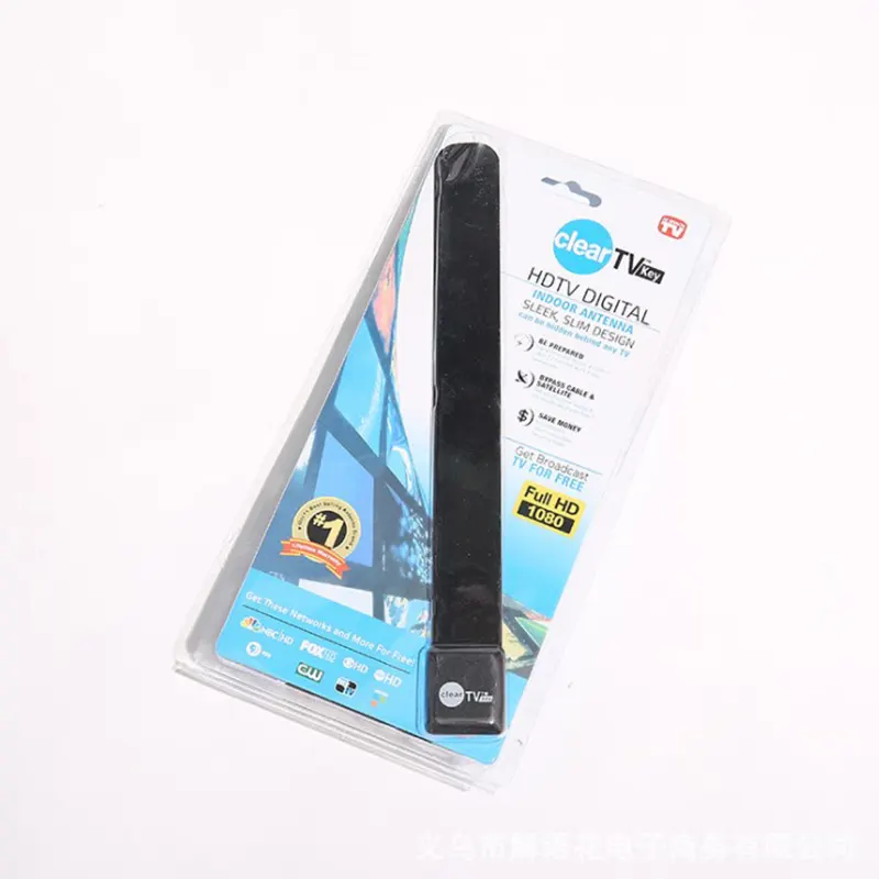 Пластиковая упаковка антенны для телевизора HQClearTV