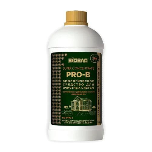 Средство для септиков и выгребных ям Биобак