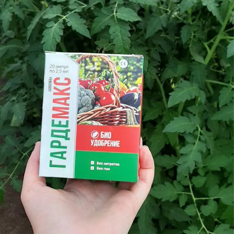 Упаковка Гардемакс в руке