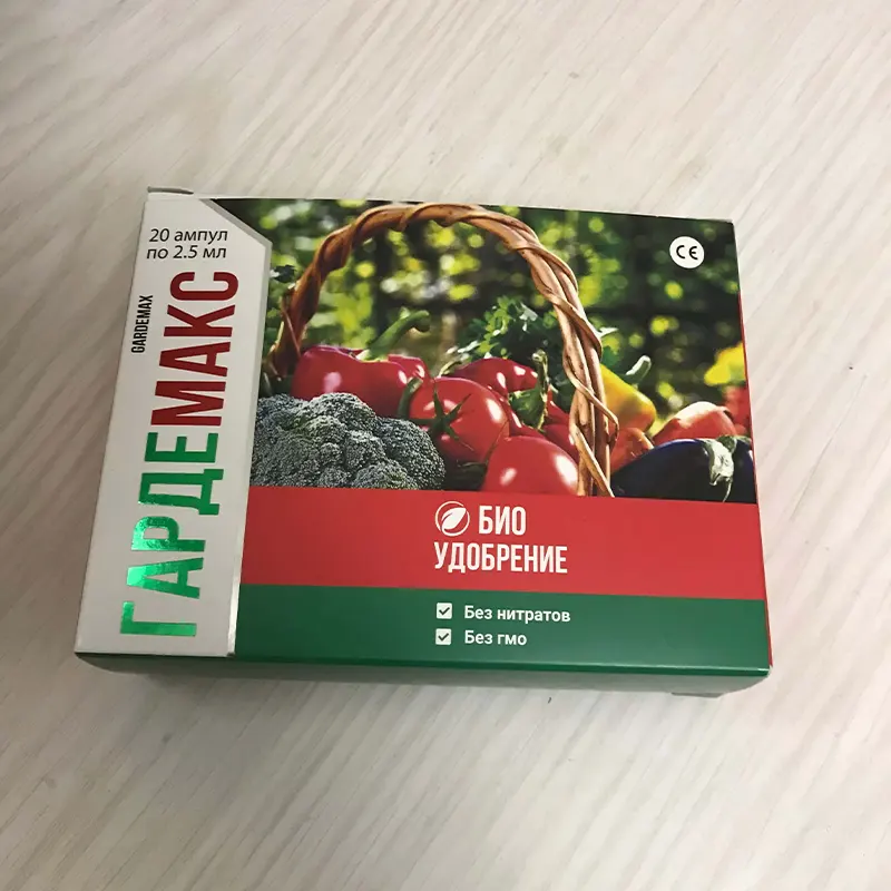 Упаковка Гардемакса на столе