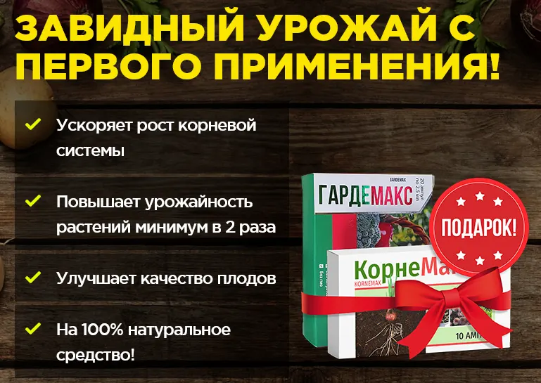 Гардемакс + корнемакс в подарок