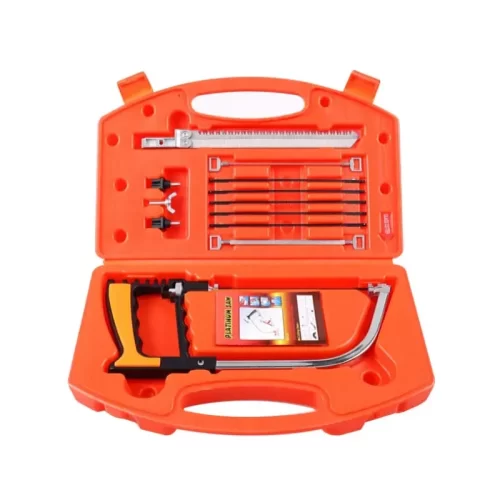 Многофункциональная пила в оранжевом кейсе