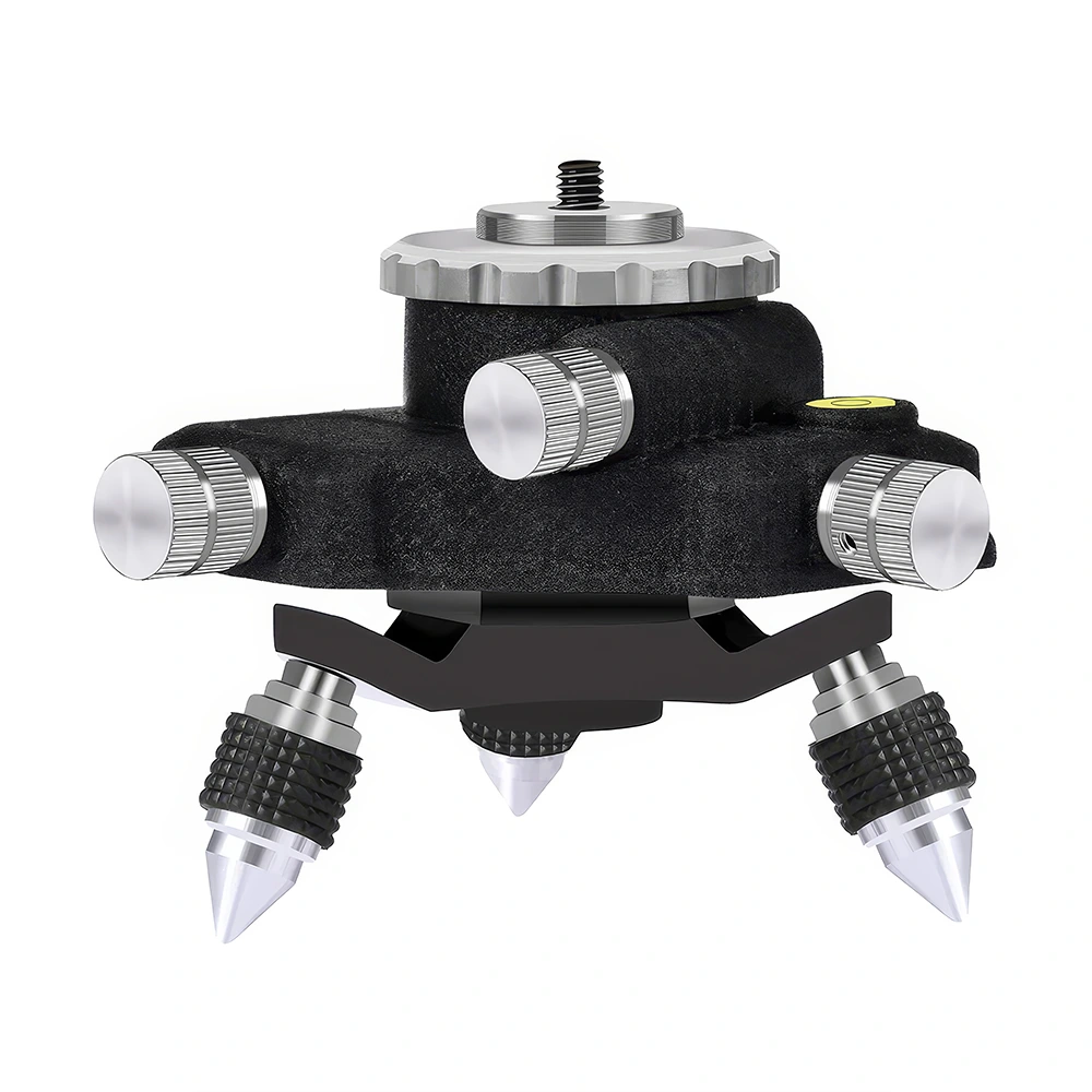 Регулируемое трехножное основание для лазерного нивелира с винтами точной настройки