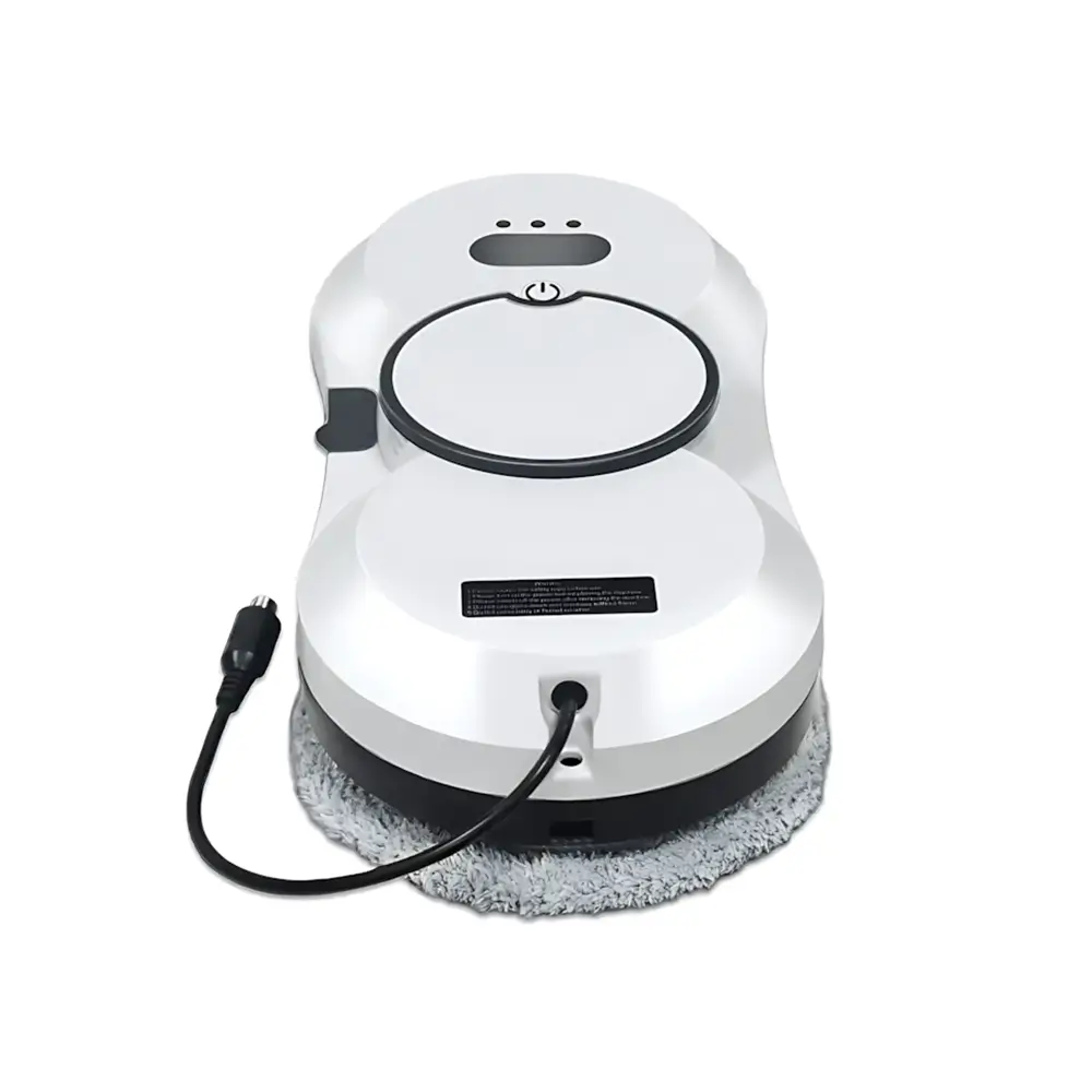 Белый робот для мытья окон